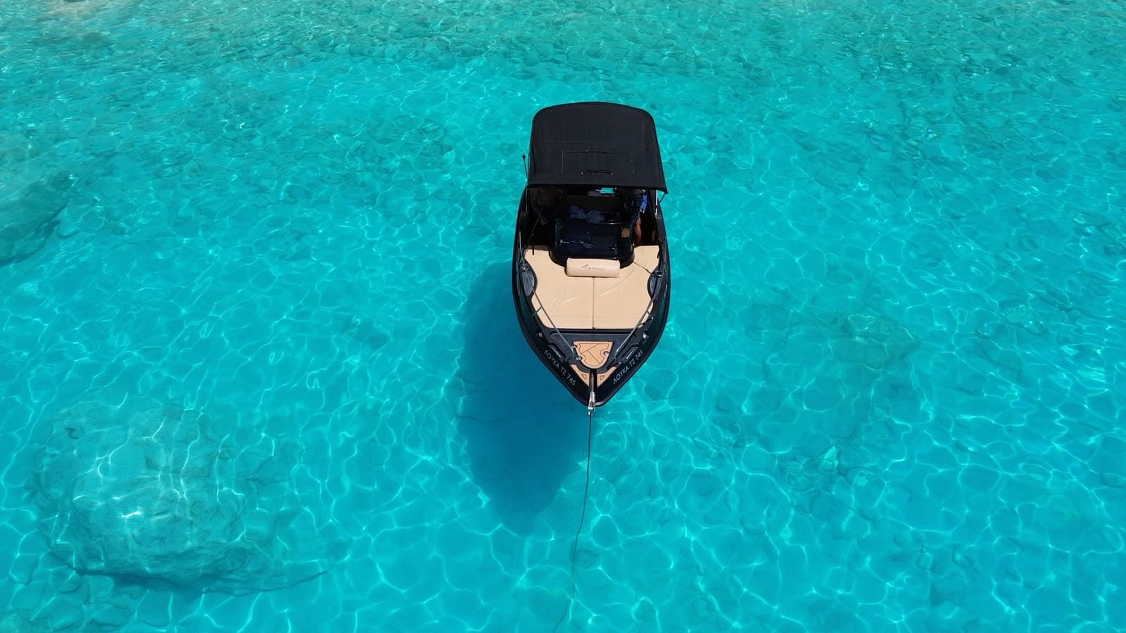 Self-drive speed boat ready to rent in Zakynthos